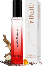 Pheromone Perfume for Women, Amber Vanilla Perfume, Vanilla Nocturne Elixir Long Lasting Women's Eau Fraiche, 0.5 fl.oz / 15ml Travel Size Perfume Spray