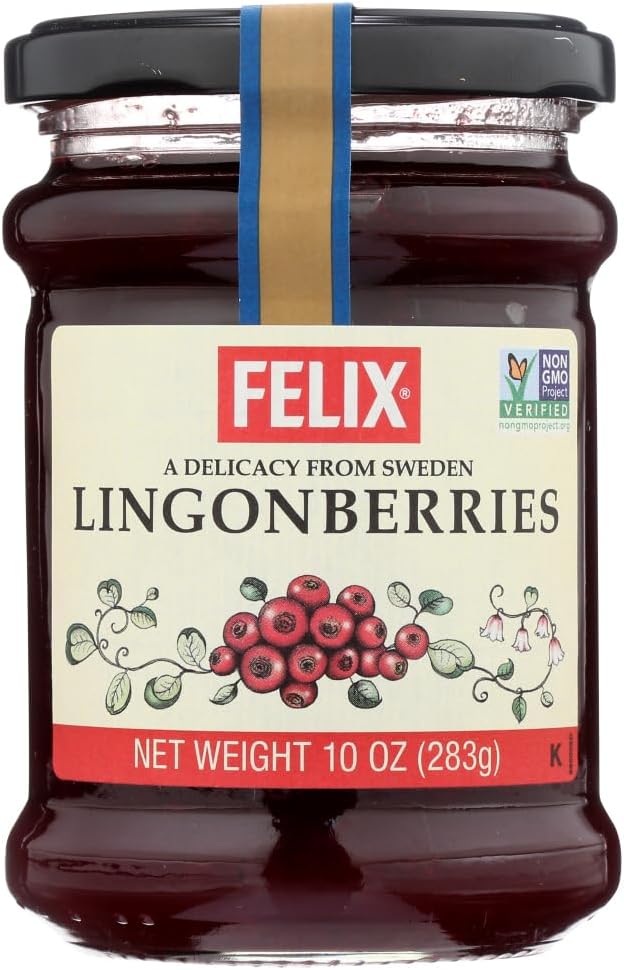 Felix Lingonberries - 10 Ounces (Pack of 2)