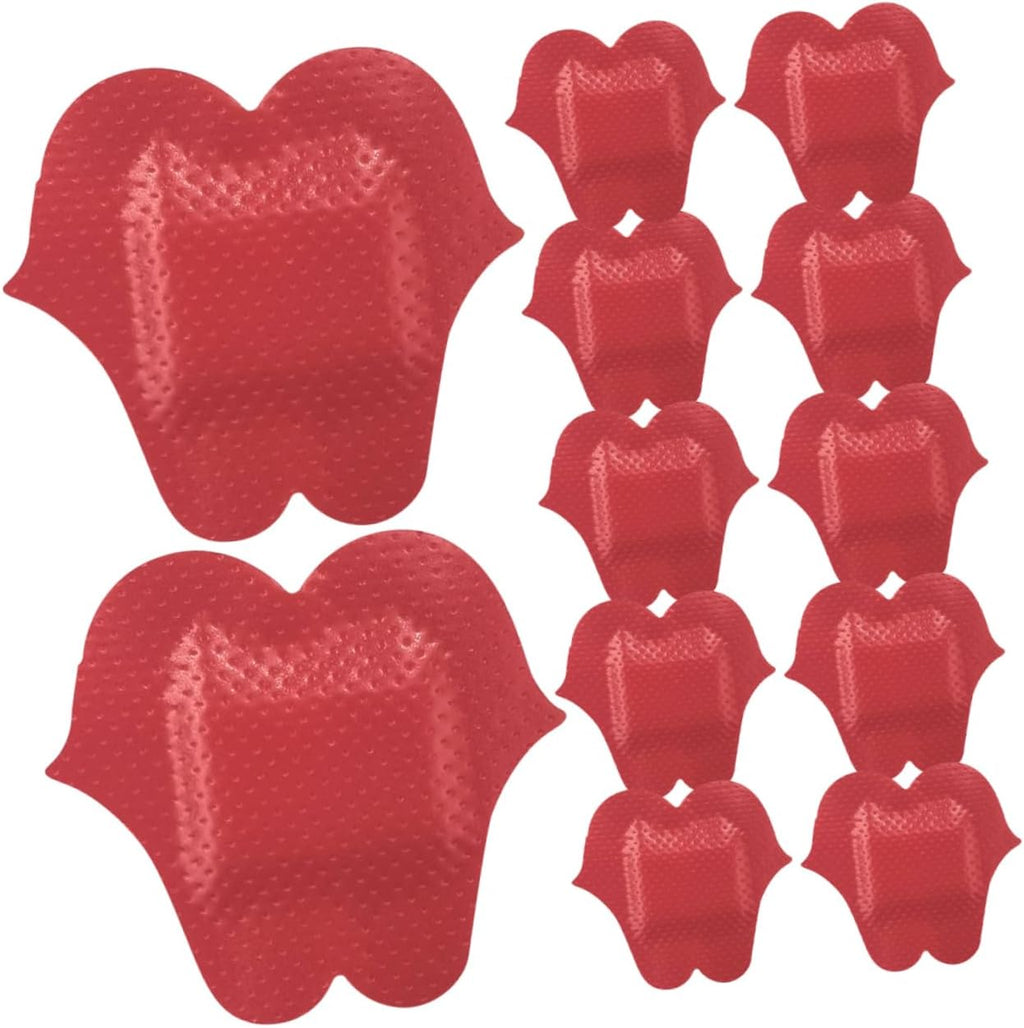 50pcs Hydrocolloid Patches for Face Lip Wound Bandages Adorable Lip-Shaped Adhesive Patches