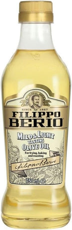 Filippo Berio Mild & Light Olive Oil (750ml) - Pack of 2