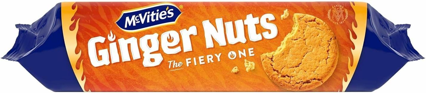 McVitie's Ginger Nuts Roll Wrap, 8.8-Ounce (Pack of 12)