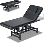 Fully Electric Massage Table with Lift, 1500lbs Capacity - Professional Adjustable Facial Bed for Estheticians, Spa & Waxing, Heavy-Duty 1500lbs Capacity 2r1