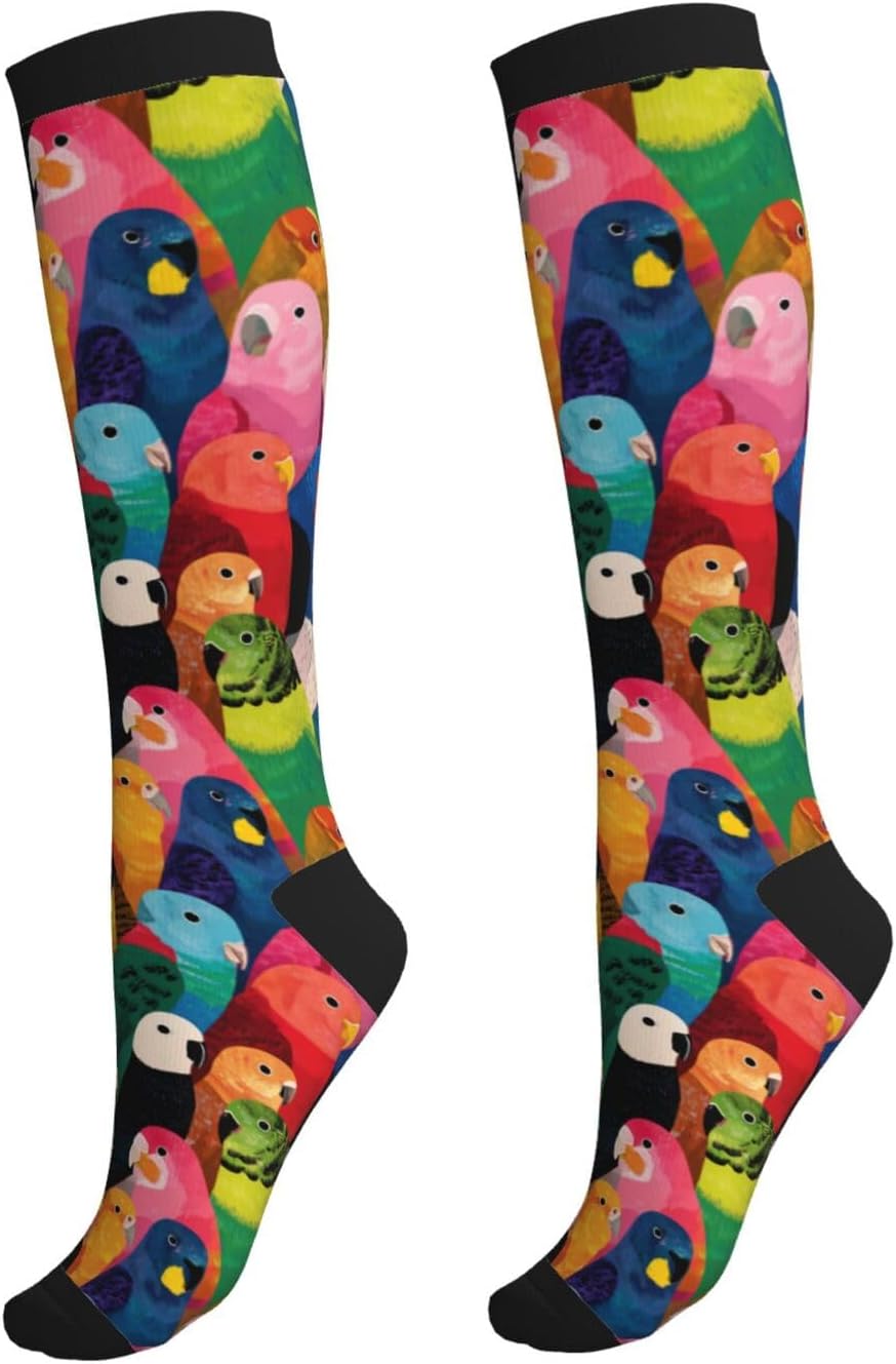 Compression Socks For Women & Men 15-20 Mmhg, Best For Running, Nursing, Hiking, Flight&Travel