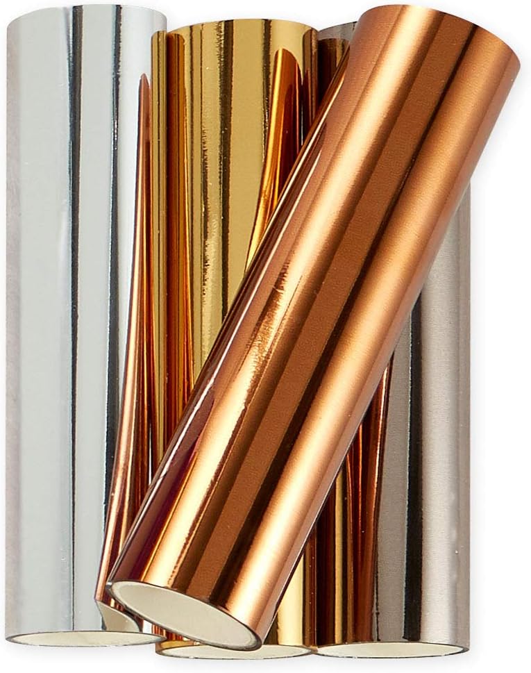 SPELLBINDERS PAPERCRAFTS, INC Glimmer FOIL Pack, Essential Metallics