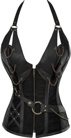 Alivila.Y Fashion Womens Steel Boned Retro Goth Steampunk Corset