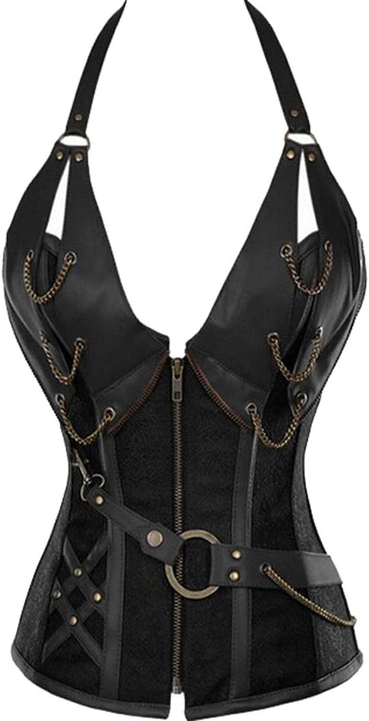 Alivila.Y Fashion Womens Steel Boned Retro Goth Steampunk Corset