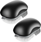 MR.SIGA Fruit and Vegetable Cleaning Brush with Non Slip Comfortable Grip, Pack of 2, Black