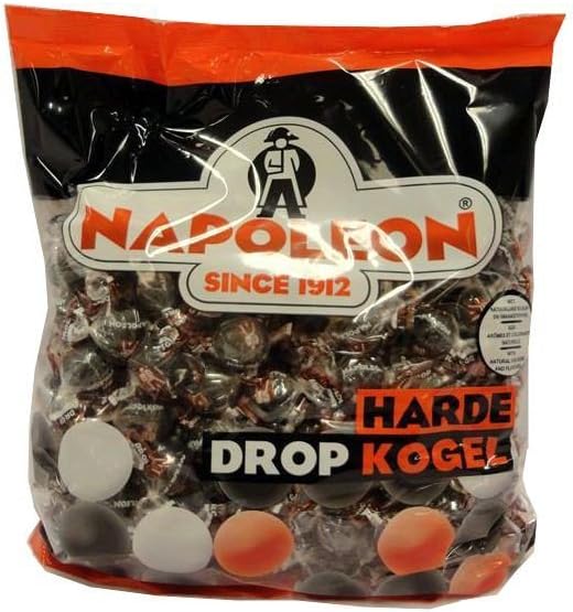 Napoleon Liquorice Sours hard candy (1 kg. / 35 Oz.)