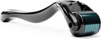 ROSELYNBOUTIQUE Derma Roller for Men & Women - Personal Cosmetic Beauty Tool 0.25mm - Titanium(Black Blue)