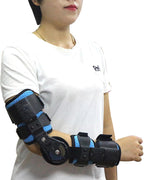 PopieL Elbow Joint Immobilizer,Hinged Elbow Brace for Arm Fracture Injury Fixation, Elbow Joint Injury Fixation, Adjustable Elbow Stabilizer One Size