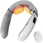Neck Massager with Heat, Portable Cordless Electric Neck Massager for Painful Shoulder, Multifunctional & Ultra-Light Wear, Best Gifts for Parents, Lover, Friends