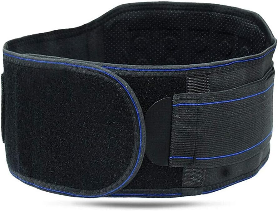 Lumbar Brace Belt Magnetic Therapy for Men Women Lower Back Support Self-Heating Scoliosis Or Herniated Disc Pain Relief (Size : L)