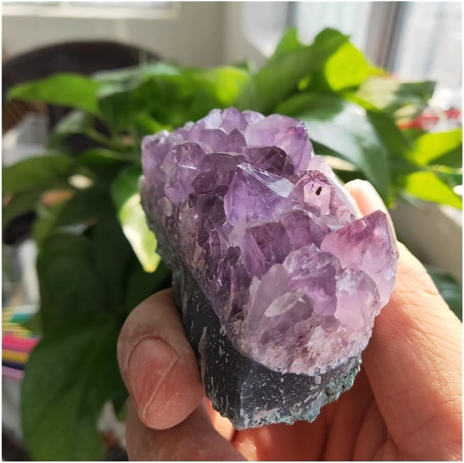 Health & Household Natural Dream Amethyst Quartz Crystal Cluster Specimen Healing