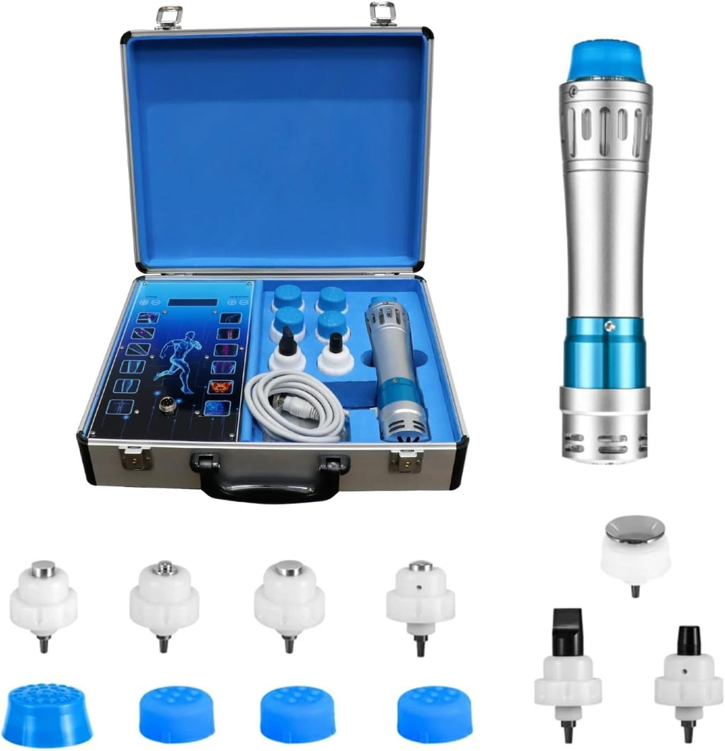 Extracorporeal Shockwave Therapy Machine for Joint Muscle Pain Relief for Elbows,Focused Shock Wave Therapy Machine for Plantar Fasciitis Foot Strains Pain Relief Electric Shockwave Massager