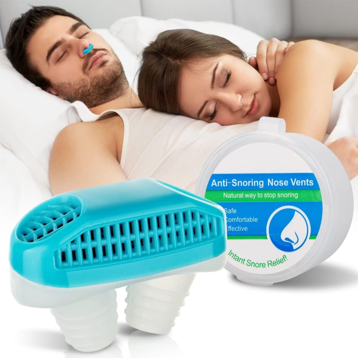 Anti Snoring Devices Women and Men, Soft and Comfortable Material, Easy to Use&Clean