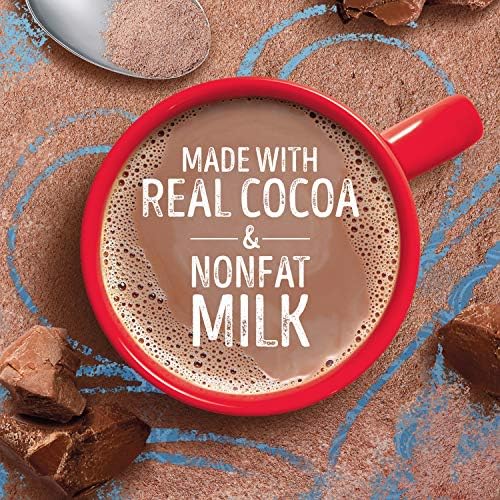 Swiss Miss Milk Chocolate Flavor Hot Cocoa Mix Canister, 45.68 oz. (Pack of 6)