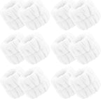 WHAVEL 6 Pairs Wrist Towels for Face Washing, Absorbent Spa Sweatbands to Prevent Liquid Spilling Down Arms