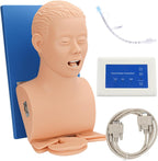 Intubation Human Model Simulator- Endotracheal Intubation Manikin Simulator, Airway Managment Trainer with Tube for Science Education/Study/Practice