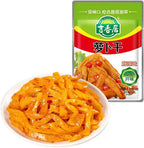 Spicy crispy radish with pickled mustard (15g*12 packs) Radish with pickled mustard 180g (6.3oz.) Dried radish with salted vegetables