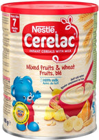 Nestle Cerelac, Mixed Fruits and Wheat with Milk, 14.1 Ounce Can