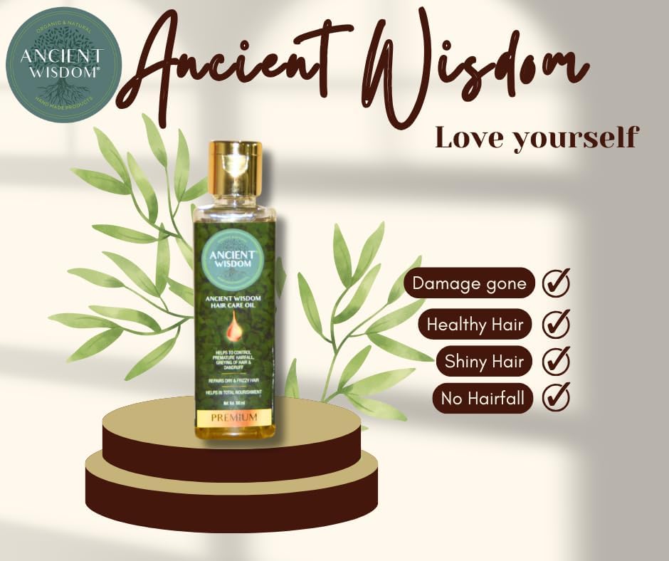 Ancient Wisdom Hair Care Oil | Healthy, Shiny, Problem-free Hair