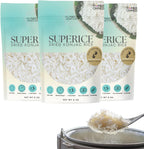 Low Carb Keto Rice - Gluten-Free, Keto Friendly, Plant Based, Made with Dried Konjac Rice - 24 ounces (Pack of 3)