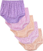 5Pcs Seniors Women Underwear 100% Cotton Briefs For Medium Elderly Ladies Plus Size Panties Full Coverage Panty
