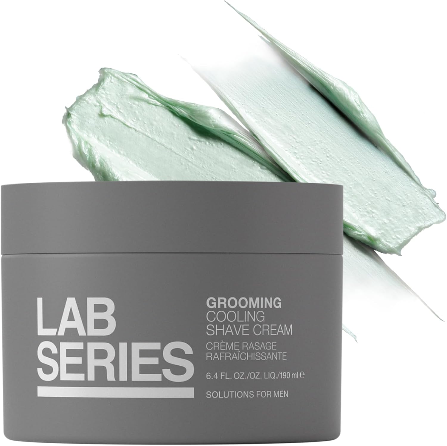 Lab Series Men's Grooming Cooling Shaving Cream with Menthol & Shea Butter- Hydrates & Protects Skin from Irritation - Skin Care for Men