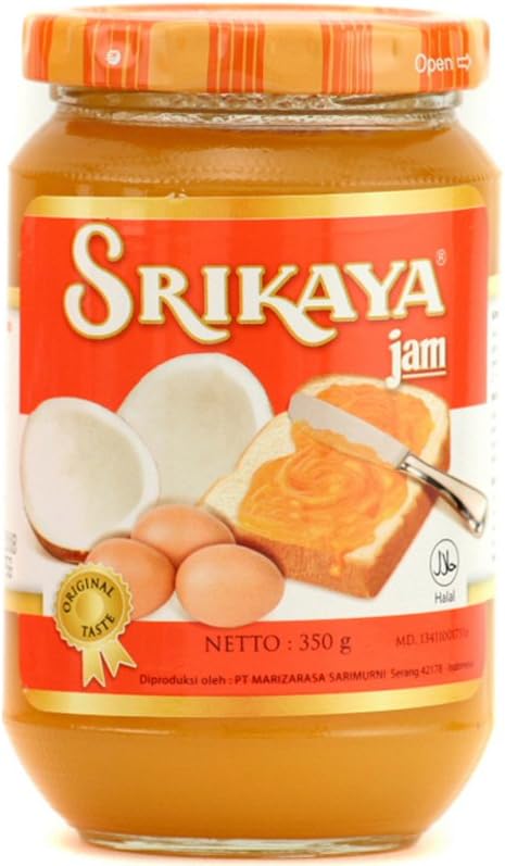 Srikaya Jam (Original Flavor) - 12.3oz (Pack of 3)