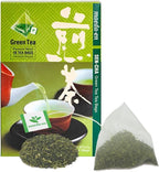 MAEDA-EN Premium Sen-cha Green Tea 10 Tea Bags Japanese Origin Green Tea Leaves Individually Wrapped Teabags 19734 1pk