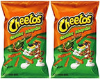 Cheetos Cheddar Jalapeño Crunchy Cheese Flavored Party Snacks Net Wt 8.5 Oz (pack of 2)