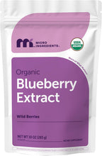 Organic Blueberry Extract Powder, 10oz | 100% Natural Fruit Powder | Freeze-Dried Wild Blueberries Source | No Sugar & Additives | Great Flavor for Drinks, Smoothie, & Beverages | Non-GMO & Vegan