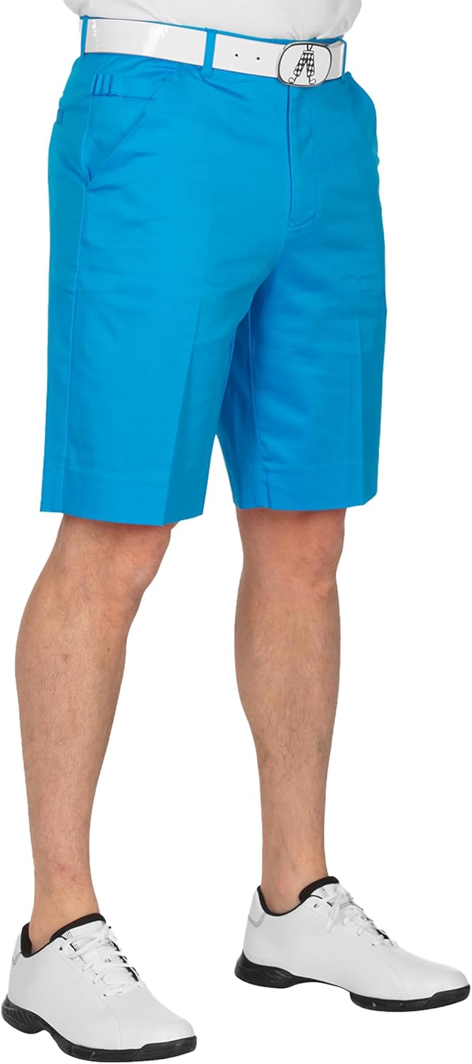 Royal & Awesome Mens Golf Shorts, Crazy Golf Shorts For Men, Plaid Shorts Men - Golf Tool Included