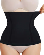 AOSBOEI Waist Trainer Shapewear Tummy Control Waist Cincher Girdle Body Shaper Postpartum Recovery Belt Belly Band Wrap