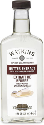 Watkins Butter Extract with Other Natural Flavors, 11 oz. Bottle, 1 Count (Packaging May Vary)