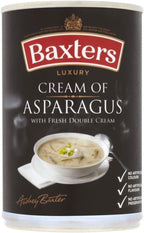 Baxters Luxury Cream of Asparagus Soup (400g) - Pack of 2