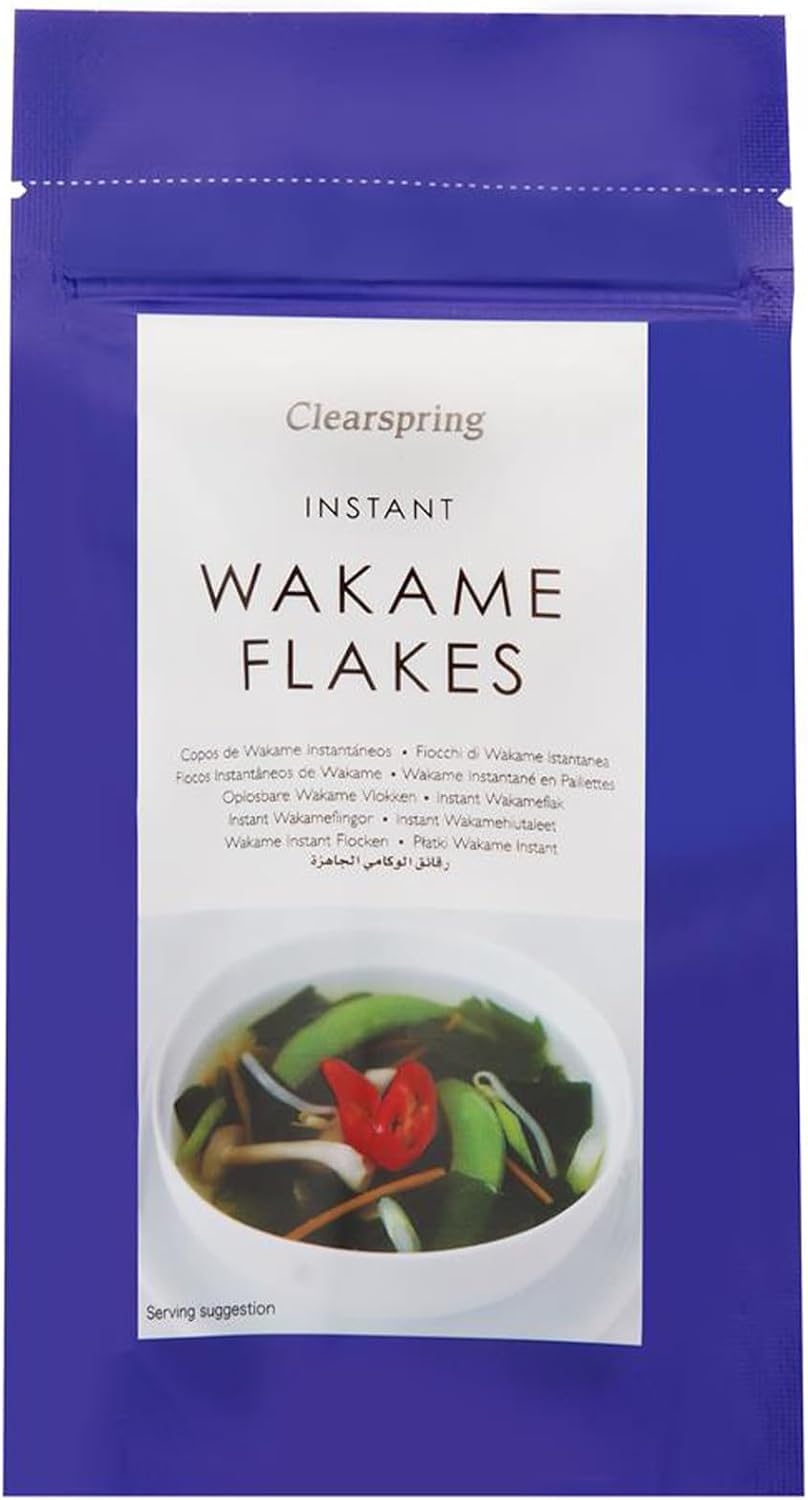 Clearspring - Sea Vegetables - Wakame Instant Flakes - 25g