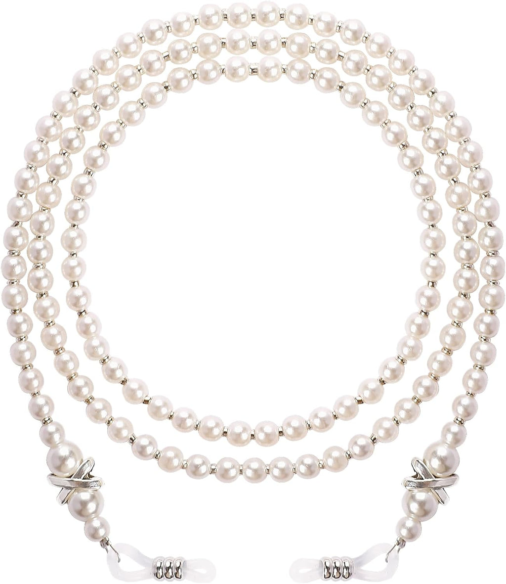 Glasses Chain, Pearl Eyeglass Chain, Beaded Eyeglass Chain Sunglasses Holder Strap
