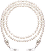 Glasses Chain, Pearl Eyeglass Chain, Beaded Eyeglass Chain Sunglasses Holder Strap