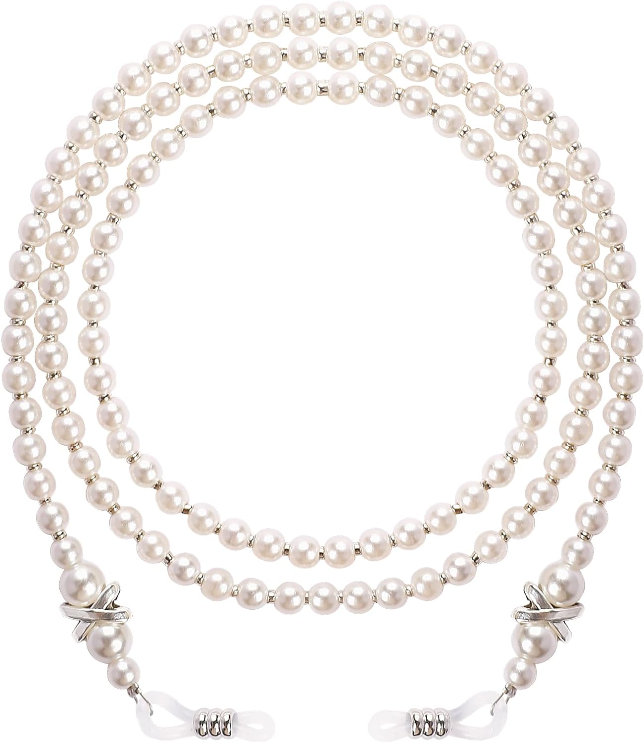 Glasses Chain, Pearl Eyeglass Chain, Beaded Eyeglass Chain Sunglasses Holder Strap