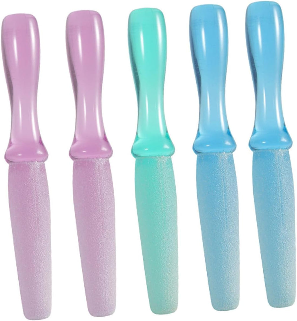5 Pcs Plastic Foot File Double Sided Rasp and Scrubber Tools for Effective Removal and Smooth Feet Ideal for Pedicure and Foot Care