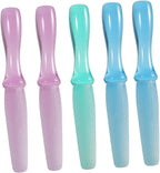 5 Pcs Plastic Foot File Double Sided Rasp and Scrubber Tools for Effective Removal and Smooth Feet Ideal for Pedicure and Foot Care