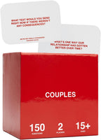 WE'RE NOT REALLY STRANGERS Couples Edition Card Game - 150 Conversation Cards for Couples - 2 Player Game for Memorable Date Nights & Game Nights, Ages 15+, 2 Players