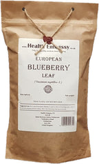 Health Embassy European Blueberry Leaf | Vaccinium Myrtillus L | Herbal Tea (50g)
