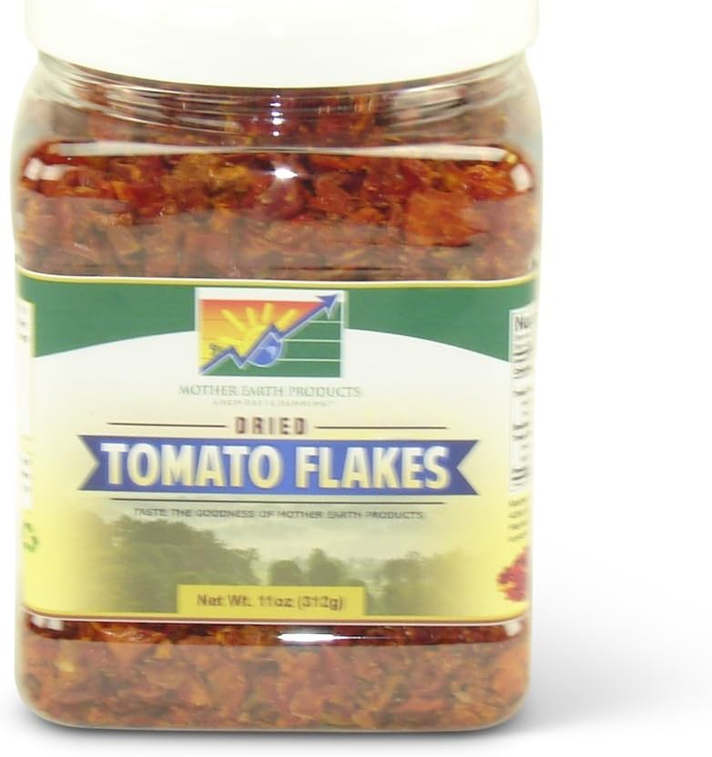 Mother Earth Products Dried Tomato Dices, Quart Jar, 9 Ounce