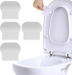 4 Pcs Toilet Seat Lifter, Self Adhesive Toilet Cover Lifter, Handle Avoid Touching Toilet Lid, Toilet Tabs to Lift Seat for Office, Home Bathroom, Hotel, School