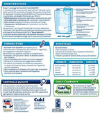 Cuki Gelopiù Freezer Bags 7 Layers Maxi Stock Large - 29 x 42 cm - 6 L - 4 Packs of 30 Pieces - 780 g