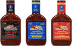 Famous Dave's BBQ Sauce Variety Bundle - 3 pck, Rich & Sassy, Devil's Spit & Texas Pit (58 oz.)