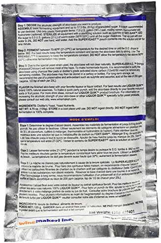 Liquor Quik Super Yeast X-Press (Makes 6.5 U.S. gal./25L)