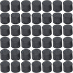 40Pcs 3/4 Inch (19mm) Rubber Chair Leg Tips Caps, Round Furniture Table Leg Covers Floor Protectors, Chair Table Leg End Cap Cover Tip Protectors